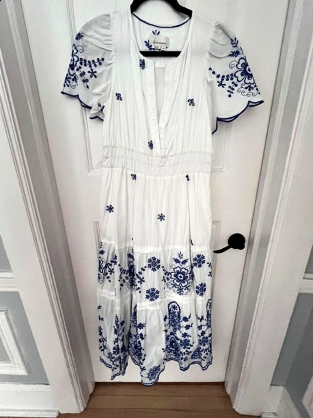 Anthropologie The Somerset Maxi Dress : Eyelet Edition